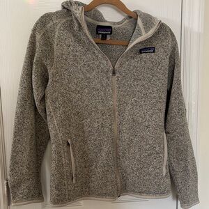 Patagonia Heathered Gray Zip-Up Jacket